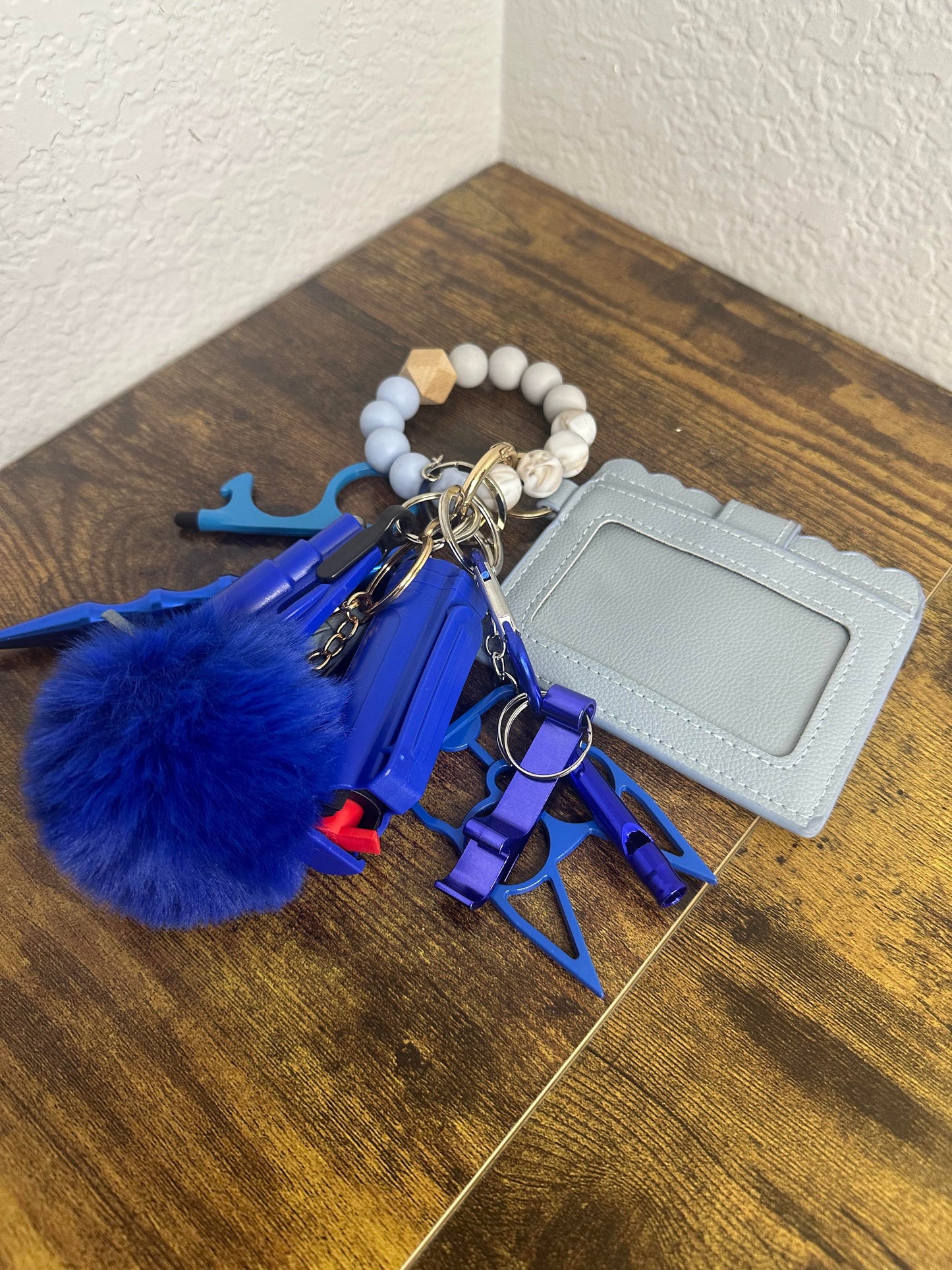 Wallet/Self defense beaded bracelets.